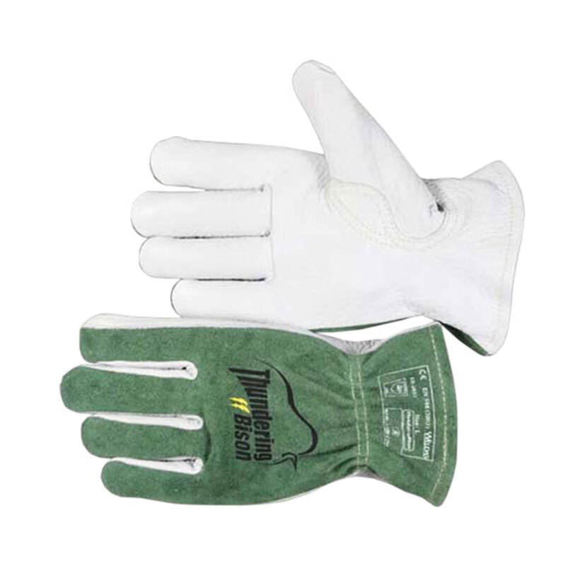 WELDAS威特仕 野牛王驾车款手套 机械师手套野牛皮制成CE认证 10-2633 L高清大图