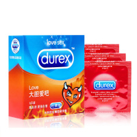 杜蕾斯love3只*6大胆爱超薄避孕套18只 大胆爱吧安全套计生用品成人用品