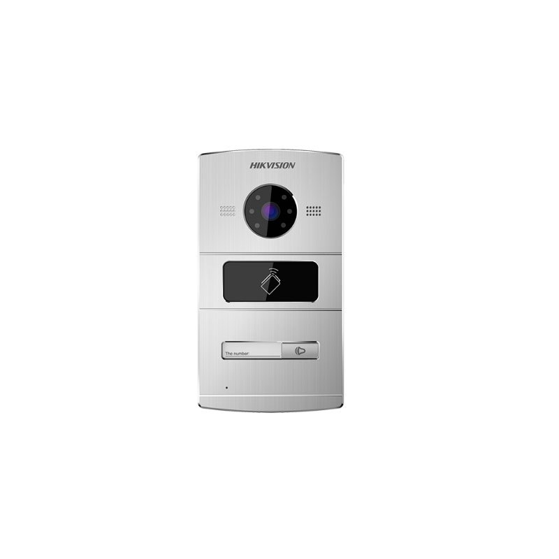 海康威视(HIKVISION)别墅可视门铃套装系统门口机DS-KV1102-1A ZM