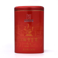 [中华老字号]三鹤六堡茶 广西梧州茶厂 红罐 200g 特级黑茶散茶熟茶广西特产 单罐(无手提袋)买2罐送手提袋