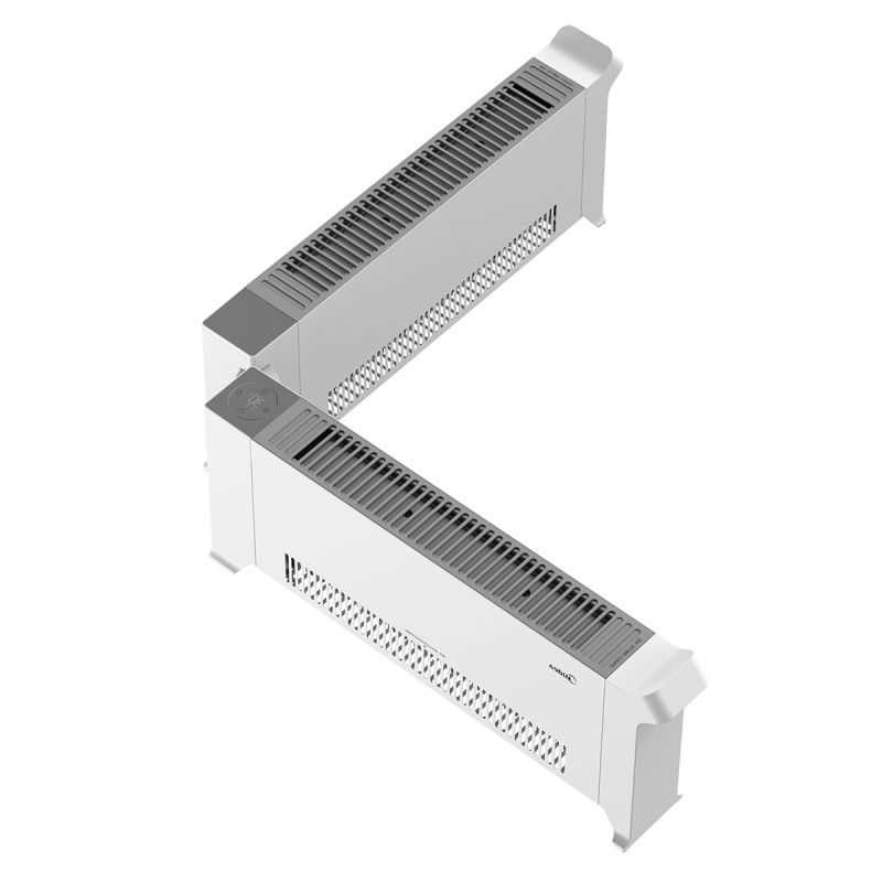 美的 踢脚线电暖器 石墨烯 折叠电暖器 电暖气 NDU-MS高清大图
