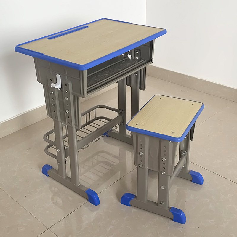 寻木匠简约学习桌小写字桌椅套装家用书桌可升降培训学校课桌椅