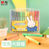 晨光 M&G 三角杆可洗水彩笔米菲 FCP90183 24色 24色/盒 塑料 盒