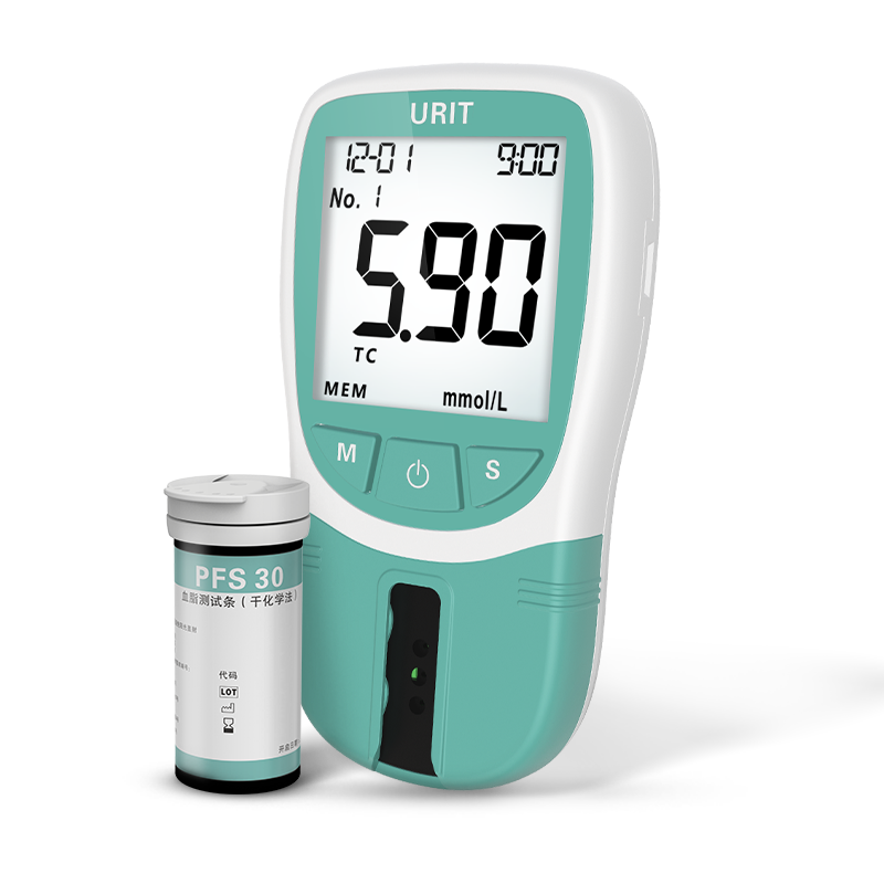 [非蓝牙款]血脂仪器+40(试纸+采血针+采血管)高清大图