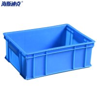 海斯迪克 HKCC02 塑料零件盒 五金工具盒 平口物料周转箱 螺丝配件盒 收纳箱周转盒 410*300*145mm