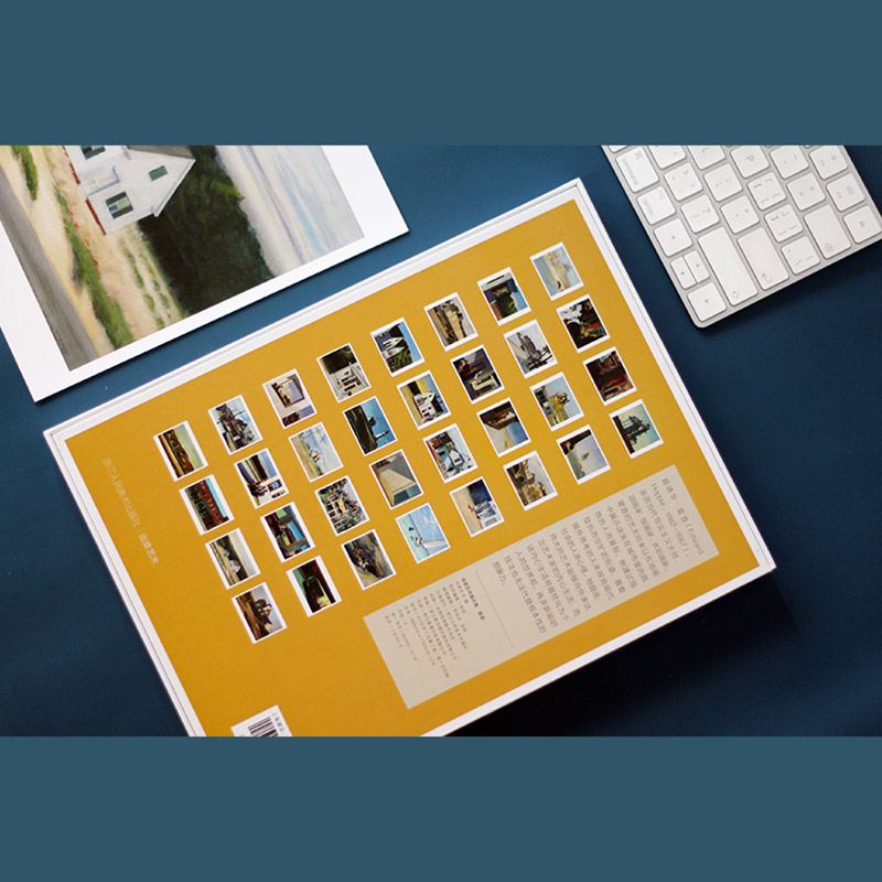 [正版]出类艺术画片集 霍普 霍普油画作品集礼盒装赠藏书票 文艺唯美世界名画装饰画版画创意送礼鉴赏收藏小清新明信片高清大图