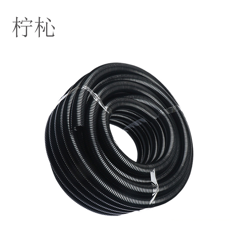 柠杺 Pa阻燃尼龙波纹管(可开口) AD106mm*25m 米高清大图