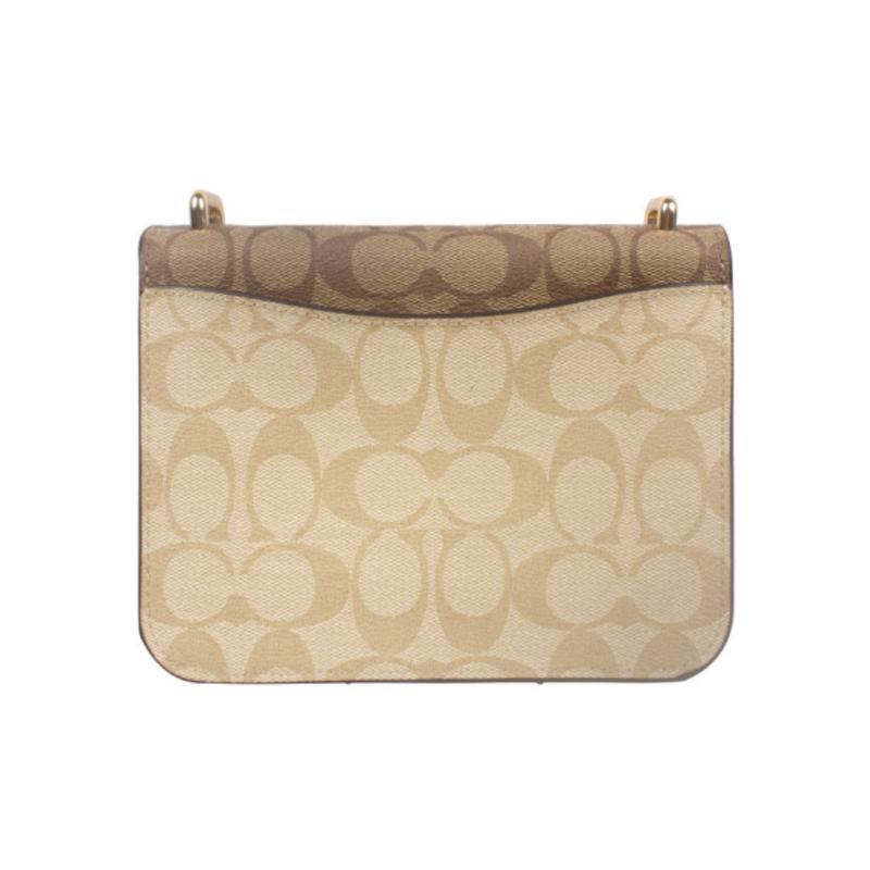 COACH 蔻驰(COACH)女士斜挎包多功能口袋PVC牛皮拼接时尚百搭配件日常通