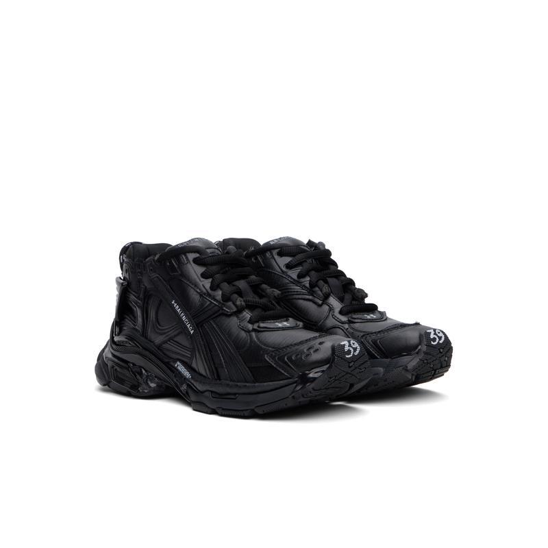 巴黎世家(Balenciaga)男跑步鞋联名做旧穿孔徽标透气耐磨运动鞋