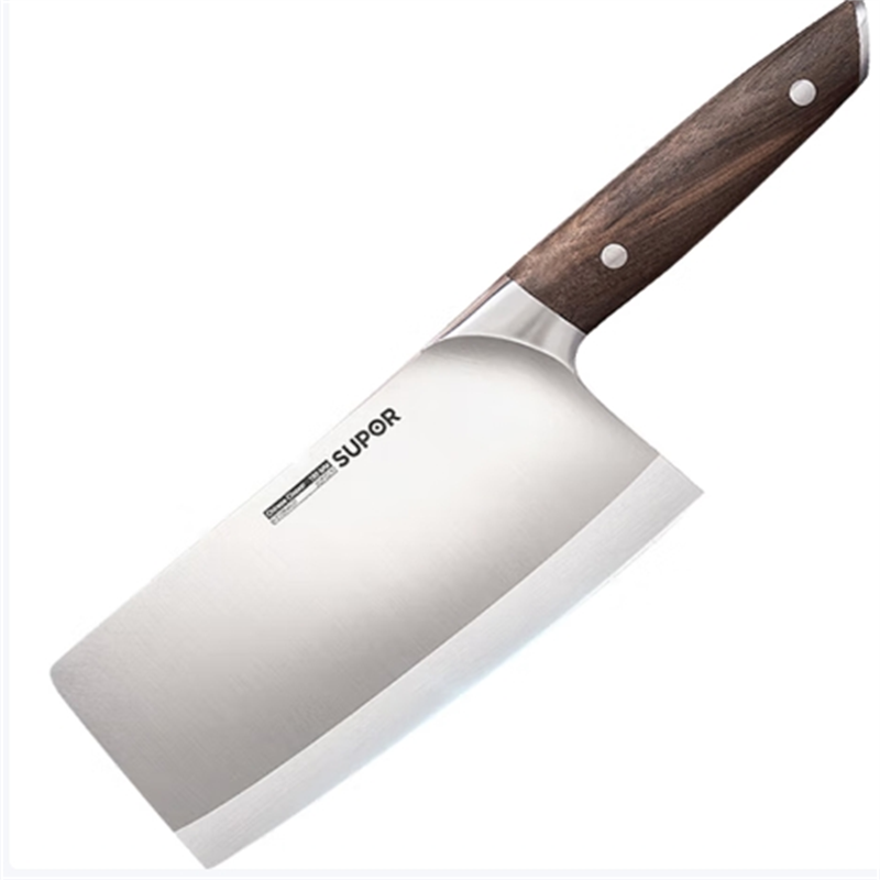 苏泊尔S尖峰三层复合钢斩切刀切菜刀切片刀不锈钢KE185AG5 24