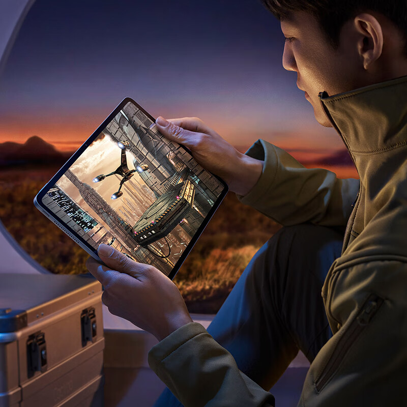 vivo Pad2 12.1英寸平板电脑 天玑9000旗舰芯片12GB+256GB 144Hz超感原色屏 远山灰高清大图