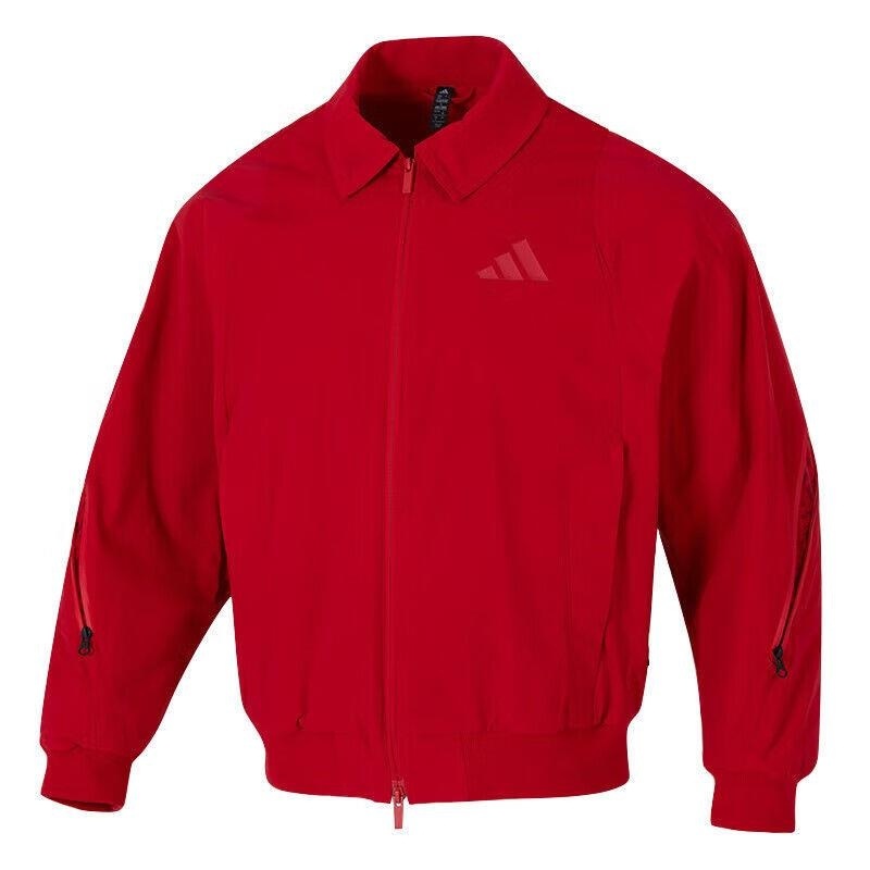 Adidas阿迪达斯新款梭织夹克男装运动休闲外套 JZ4193 C高清大图