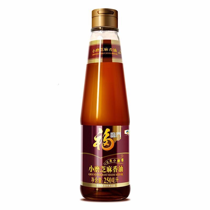 [HC]福临门一级小磨芝麻香油250ml (整箱发货 18瓶起拍)
