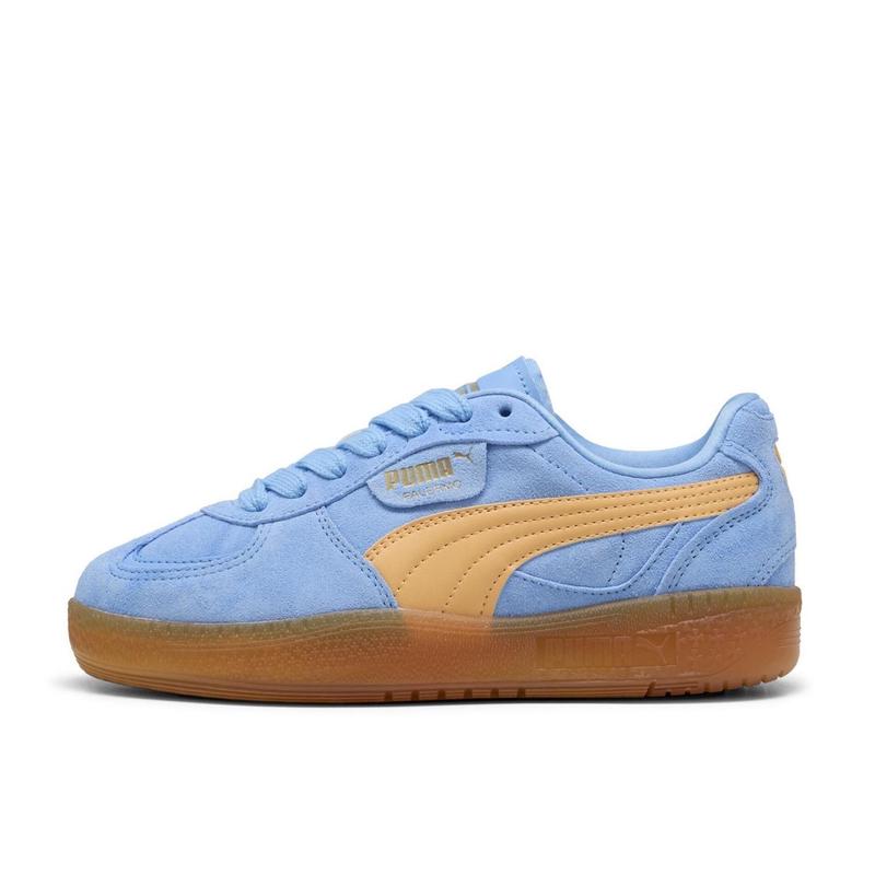 彪马(Puma)女鞋休闲百搭轻便舒适室内训练鞋综合健身运动鞋 TEAM_LIGHT_BLUE-ALMOST_APRICOT 36