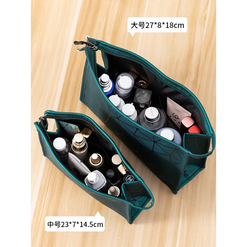 网红化妆品包ins风超火少女心收纳盒小号大容量旅行便携洗漱包袋收纳袋 三维工匠高清大图
