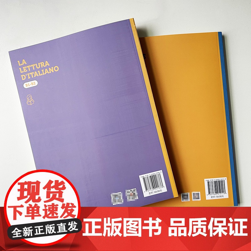 正版 意大利语写作B1+意大利语阅读B1-B2 (2本套装) 东华大学出版社高清大图