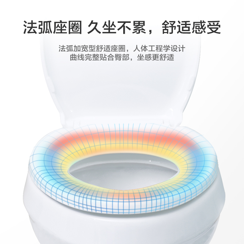 科勒马桶盖座便器盖法弧型缓降座便器盖板马桶盖板4713高清大图