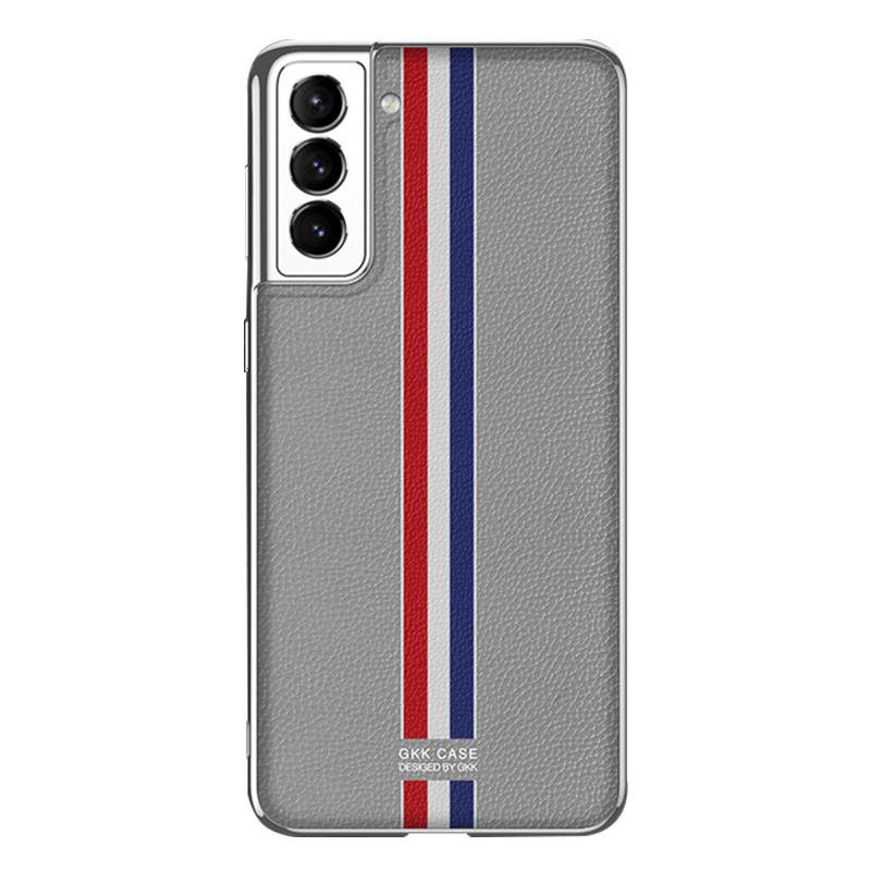 三星s21手机壳s21电镀素皮外壳s20ultra潮牌限量版全包镜头防摔二十一