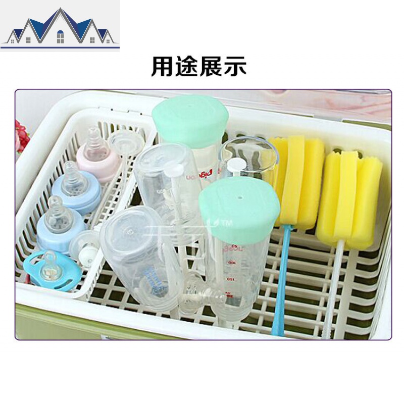 厨房翻盖加厚塑料碗柜 滴水碗盆 沥碗架 放碗筷滤水架碗箱碗盒子 三维工匠收纳层架高清大图