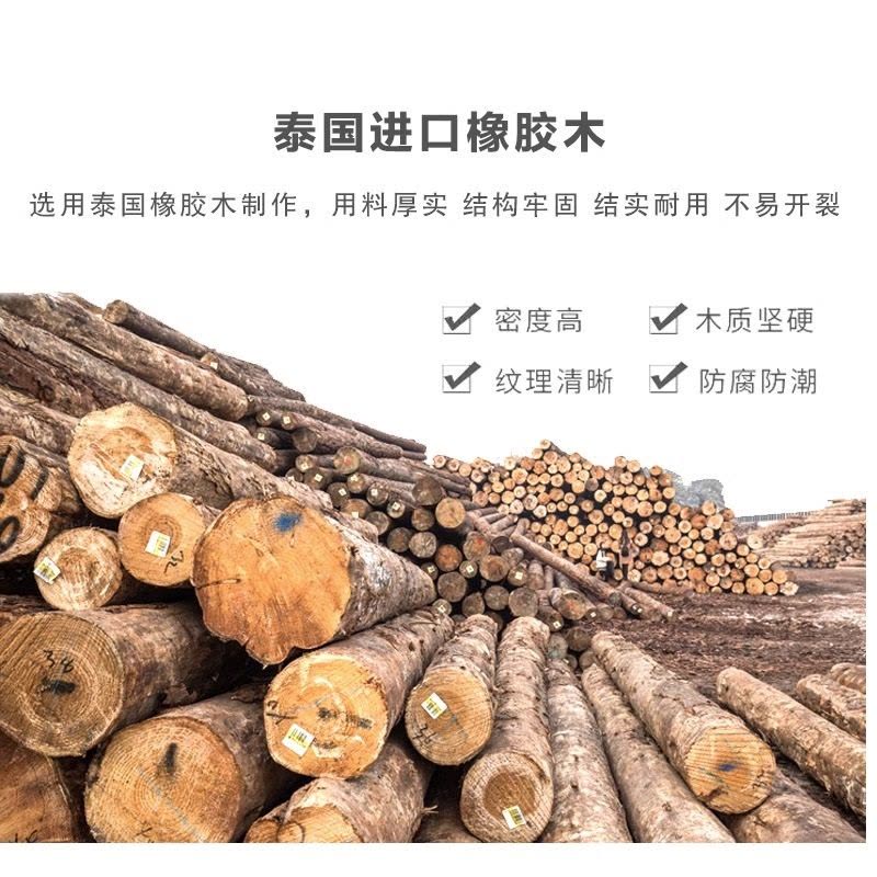 蒙卡森 MONCASSEN 北欧实木置物柜原木色书柜两门玻璃储物柜/个图片