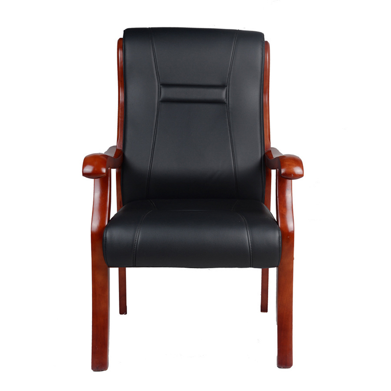 大班椅子皮办公椅子电脑椅子职员会议洽谈老板椅子b70黑色西皮