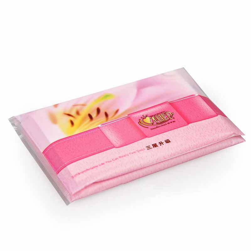 心相印手帕纸皮夹式餐巾纸便携式纸巾9包*3条W112高清大图