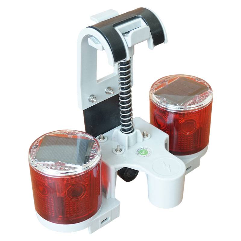 为佳天 太阳能警示灯 LED强光指示灯 SW9107 台 双头高清大图