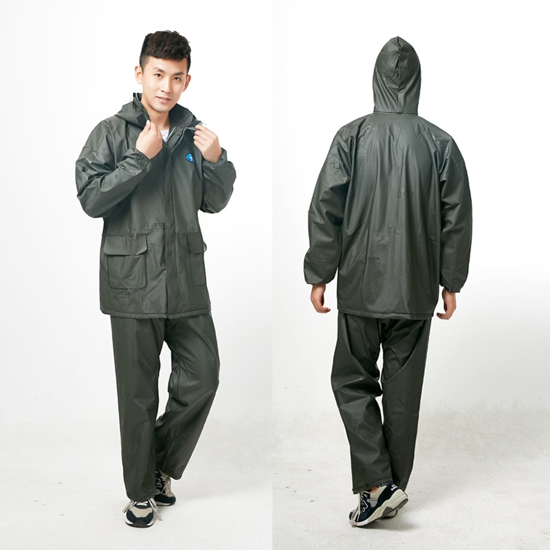 法耐雨衣雨裤套装加厚分体劳保反光男女士骑行 摩托透气成人