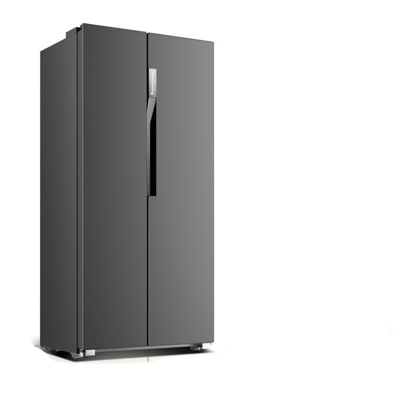 厨房冰箱家用对开双开门大容量冰箱_钛银灰色bcd-410wp458l2￥3058