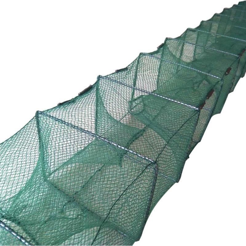 神斧地笼虾笼渔网捕鱼工具自动龙虾网折叠抓鱼笼黄鳝笼捕虾螃蟹笼批发