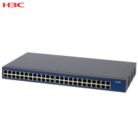华三(H3C)S1048 48口百兆 交换机 快速以太网交换机 100Mbps 百兆以内 SOHO交换机