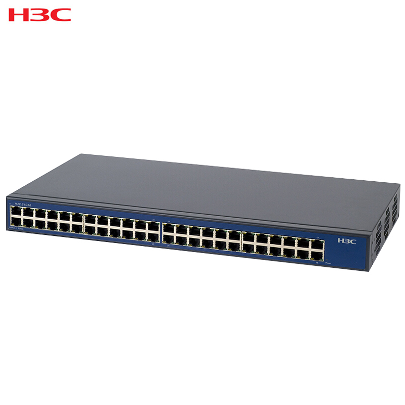 华三(H3C)S1048 48口百兆 交换机 快速以太网交换机 100Mbps 百兆以内 SOHO交换机