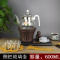 陶然电茶炉 童趣功夫煮茶器纳丽雅(Naliya)紫砂玻璃陶瓷养生壶电子热烧水陶瓷炉 黑圆单炉