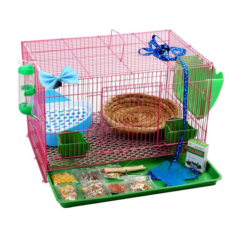 兔笼子 大号兔子笼子荷兰猪豚鼠垂耳兔养殖笼宠物兔荷兰鼠笼子 宠物笼子