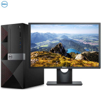 戴尔(DELL)成就3668 台式电脑 19.5英寸屏(I5-7400 4GB 1T+128G固 DVD刻录 W10H)