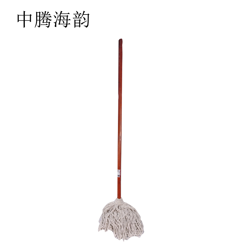 中腾海韵 棉线白线老式木柄拖把 木柄 个