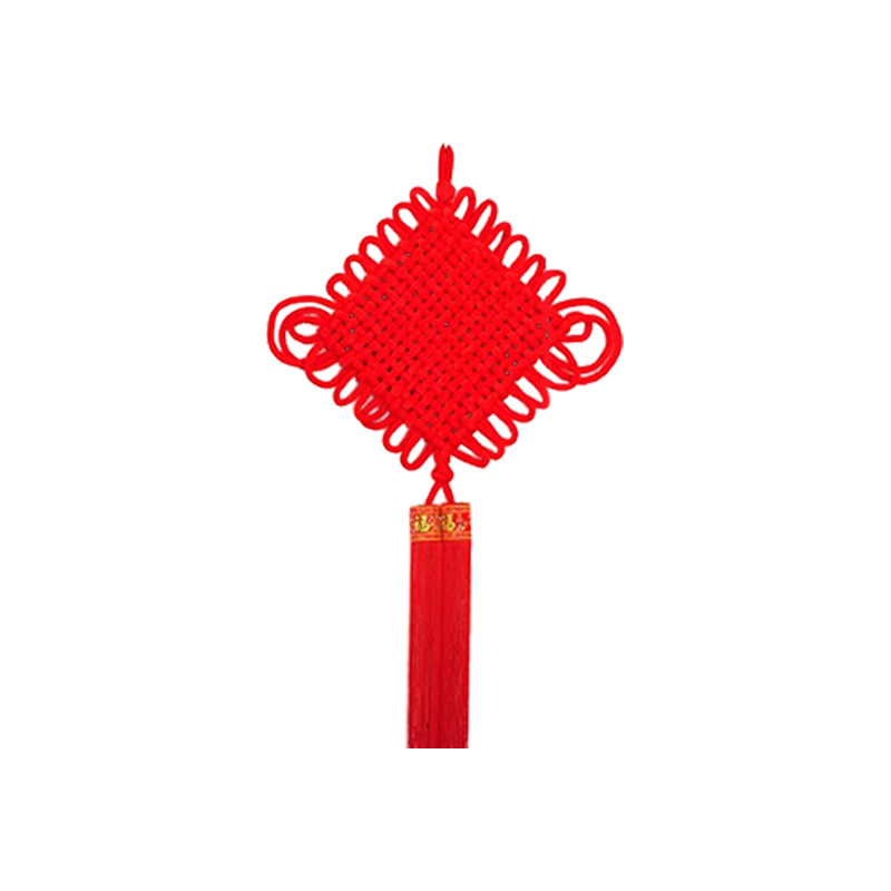 臻远 ZY-JQ07中国结挂件 1.5线16盘 730*1260mm (单位: 个) 红色