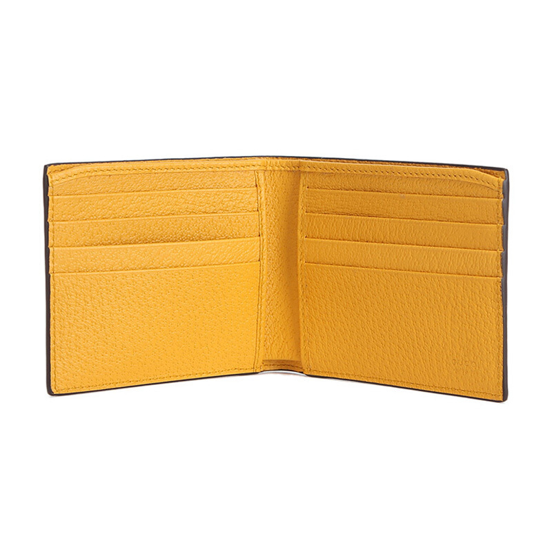 gucci古驰男士人造帆布短款钱包钱夹473954k9got