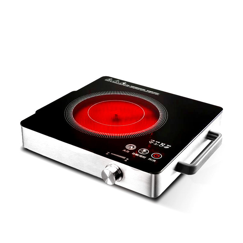 电陶炉黄金蛋家用爆炒电磁炉大功率智能台式煮茶火锅电池炉浅绿色