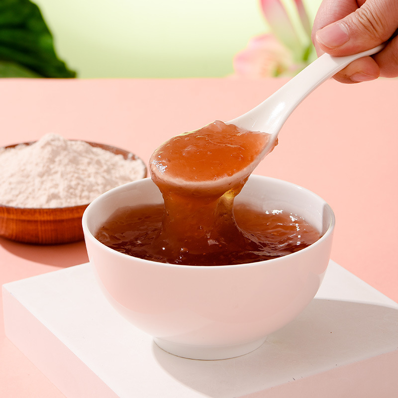 美粥食客 纯藕粉独立小袋装 营养速溶代餐300g*2袋装高清大图