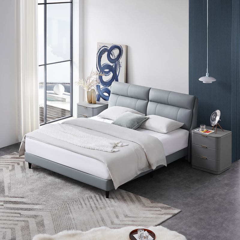 喜临门sleemon皮艺床