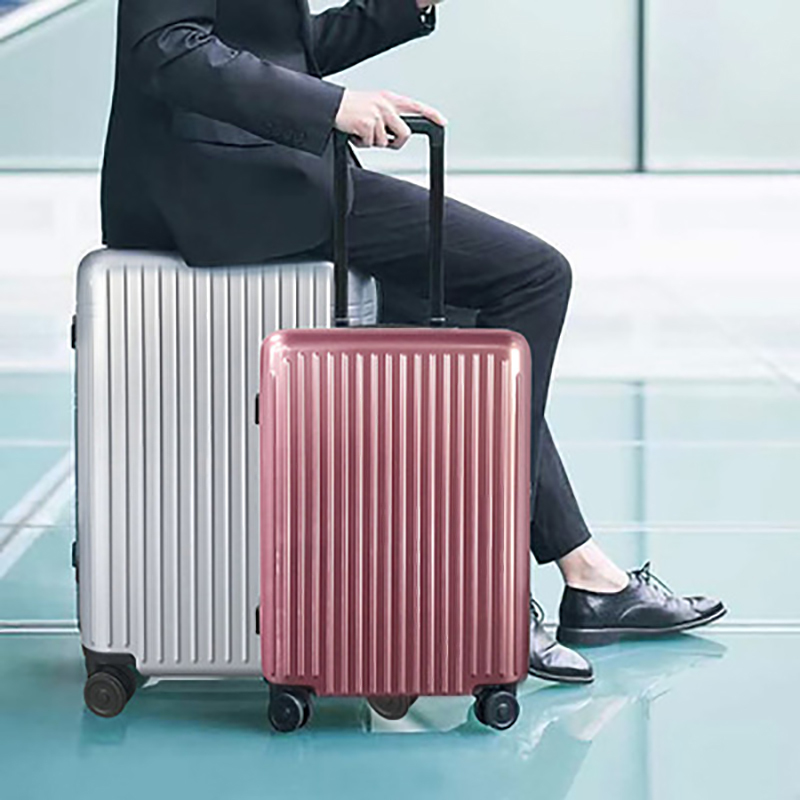 小米(mi)90分悠启塞纳河旅行箱金属拉杆登机行李箱万向轮男女24密码箱20寸