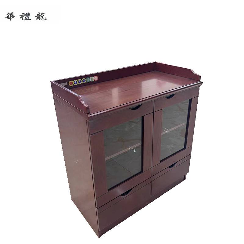 华礼龙 两门茶水柜 800*400*800(H-23) 个高清大图