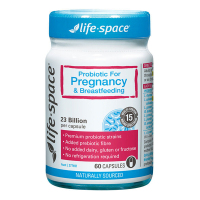 Life Space 益生菌粉 Lifespace 孕妇益生菌胶囊 50粒*1瓶（新版）