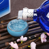 [酒厂自营]江苏洋河镇白酒 经典礼盒装 蓝色典藏 原浆酒 42度490ml 粮食酒 婚庆喜宴酒水 两瓶 特价 液至蓝