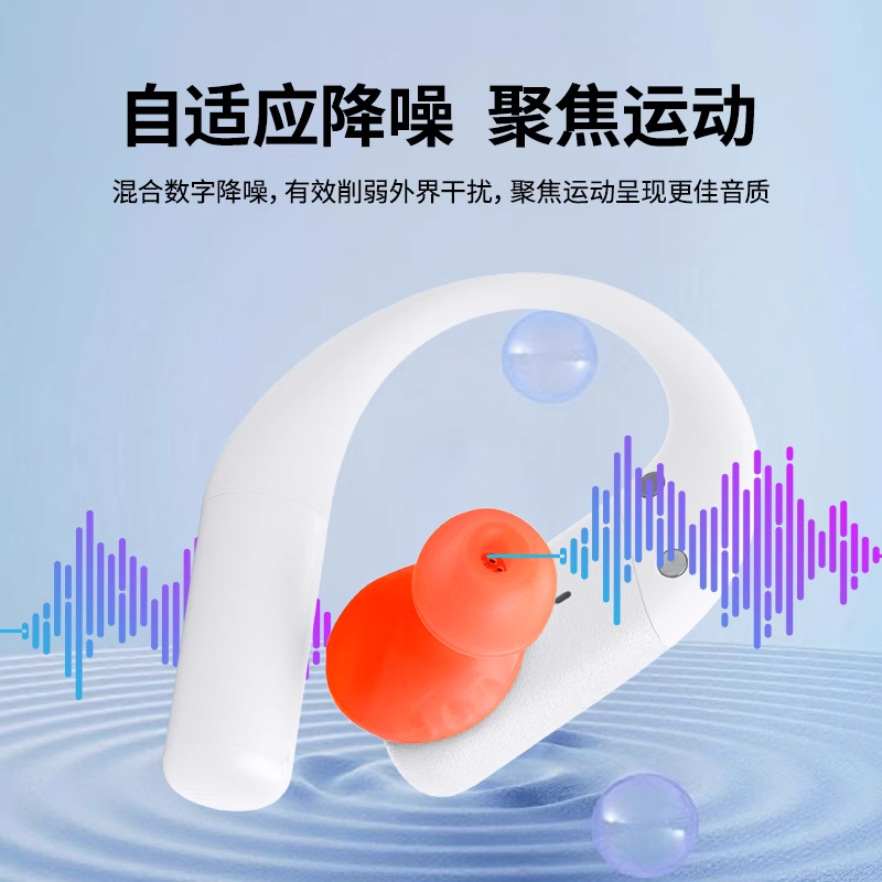 JBL ENDURANCE PEAK4真无线运动耳机,象牙白高清大图