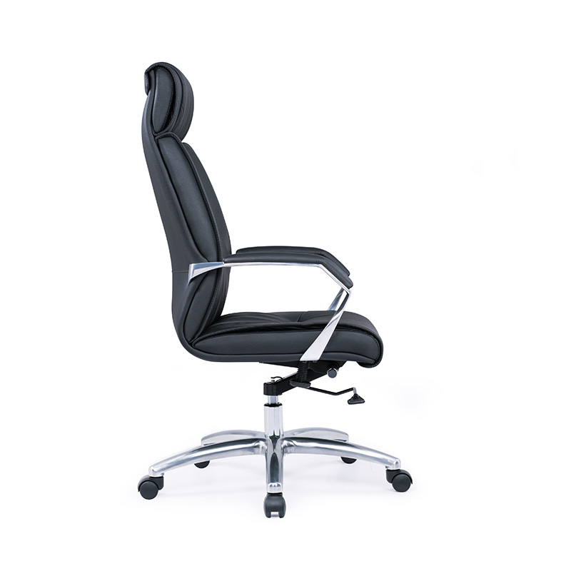 双朗 皮质高背办公椅 SL-143427JY 640*665*1215mm 黑色 张高清大图