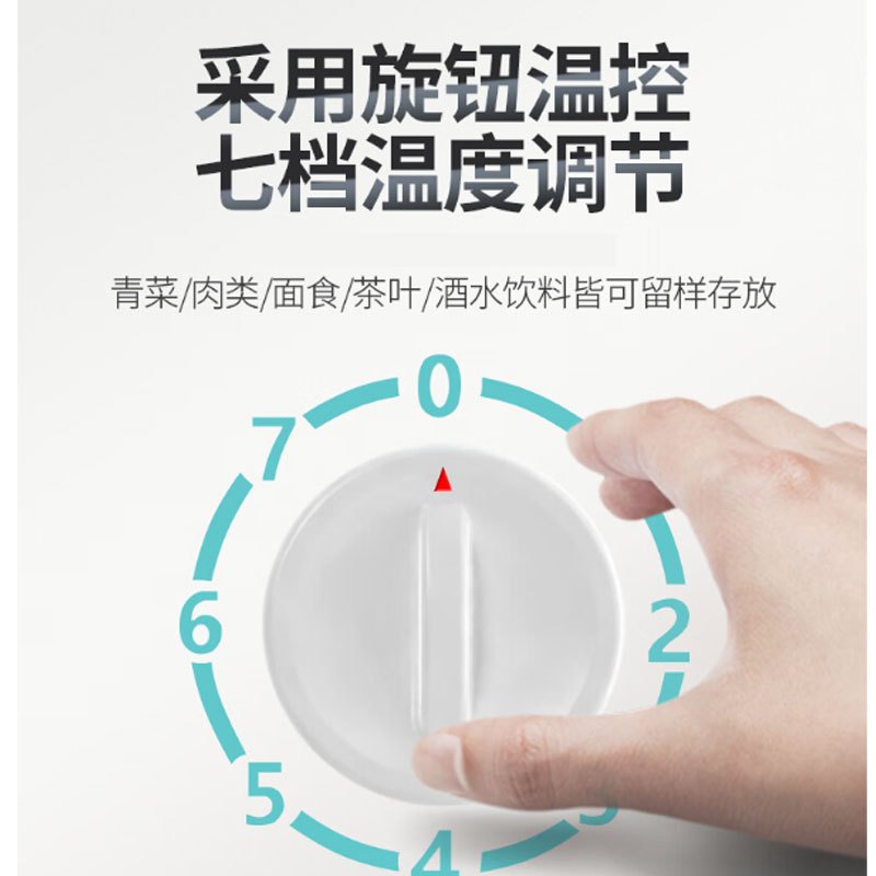 乐创(lecon)商用食品留样柜110L 饮料冷柜商用冷藏保鲜展示柜 LC-SC-110