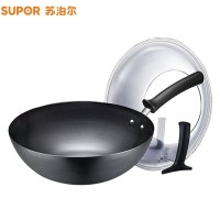 苏泊尔（SUPOR）FC30U5炒锅臻铁 30公分 无涂层不锈