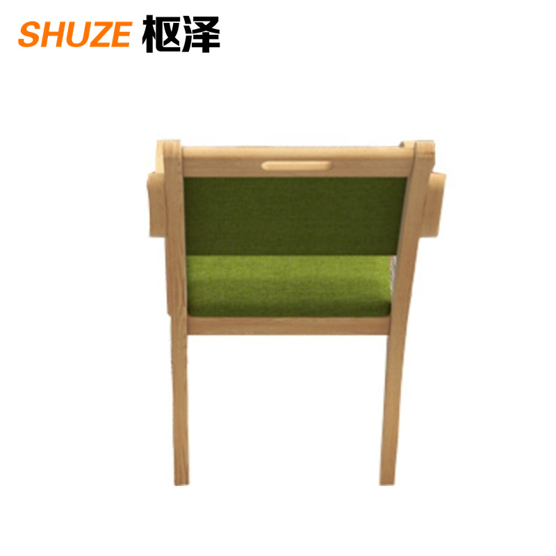 枢泽 木质椅 520*520*850mm 张高清大图